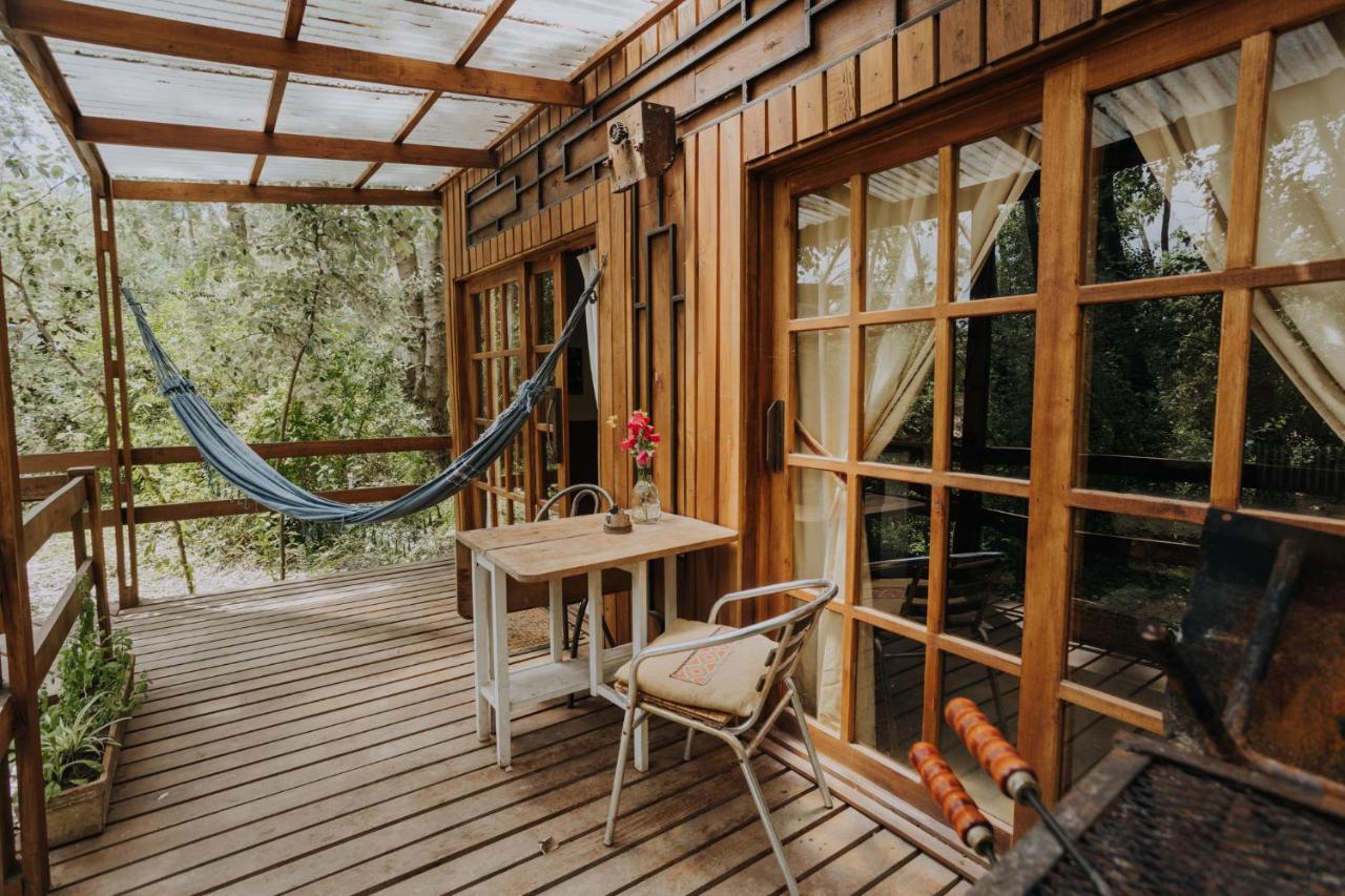 Cabanas En El Bosque A 5 Minutos Del Mar - Estancia Ch 埃斯特角城 外观 照片